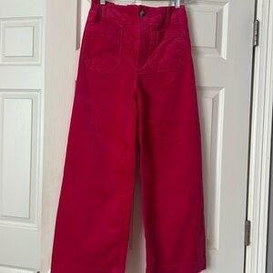Hot pink Collette pants from Maeve